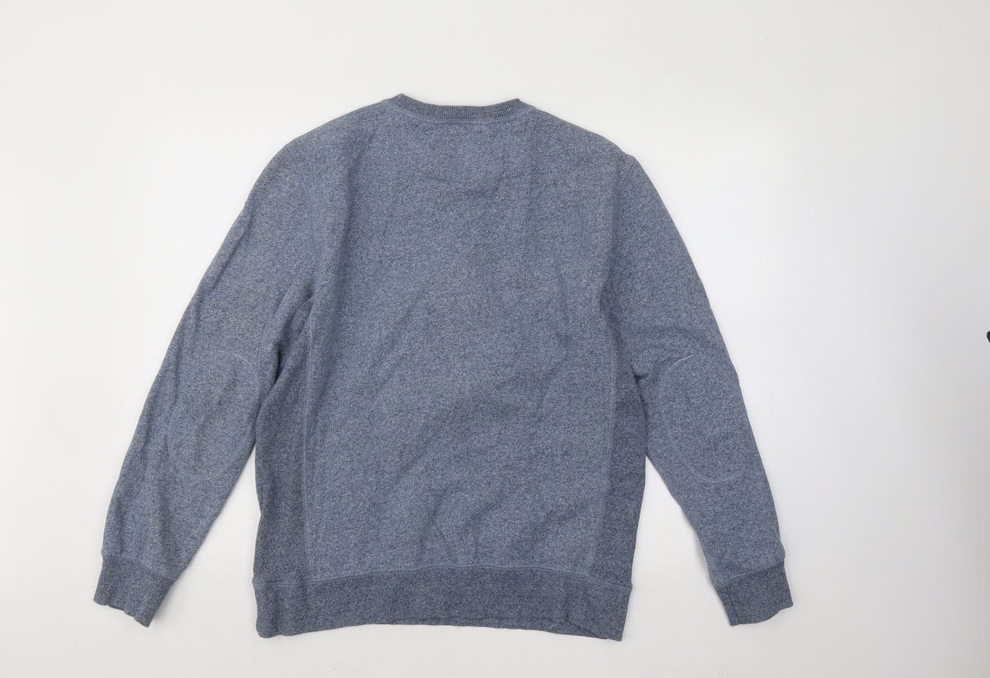 Easy Mens Blue Cotton Pullover Sweatshirt Size L - Inc-Mfg Denim
