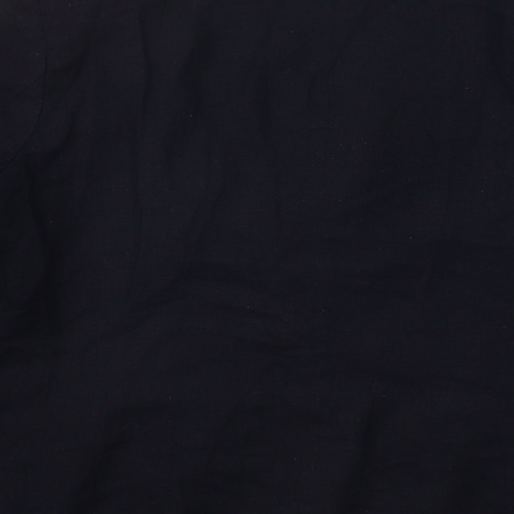 Classic Womens Blue Jacket Blazer Size 14 Button