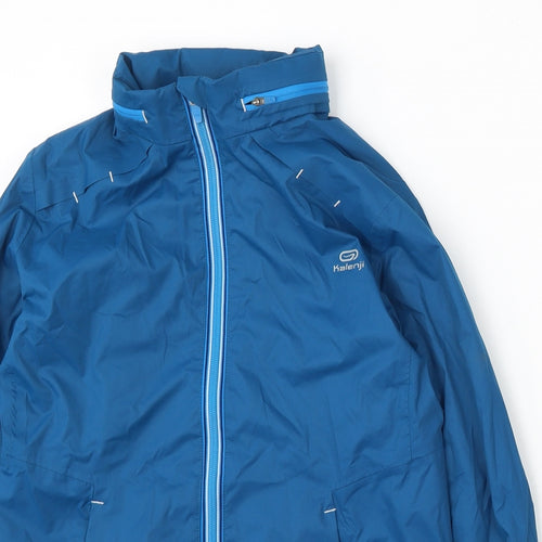 DECATHLON Boys Blue Jacket Size 12-13 Years Zip