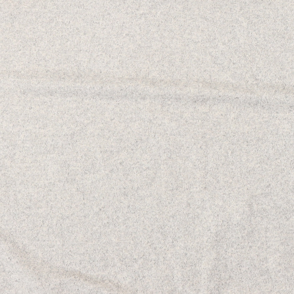 F&F Womens Beige Round Neck Polyester Pullover Jumper Size 14