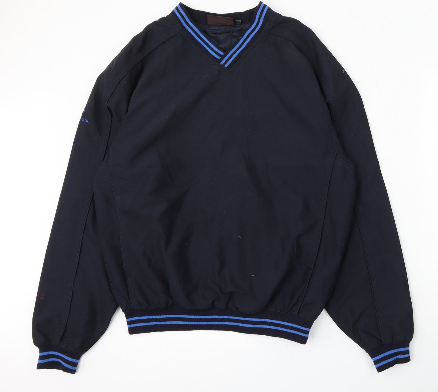 Glenmuir Mens Blue Polyester Pullover Sweatshirt Size M