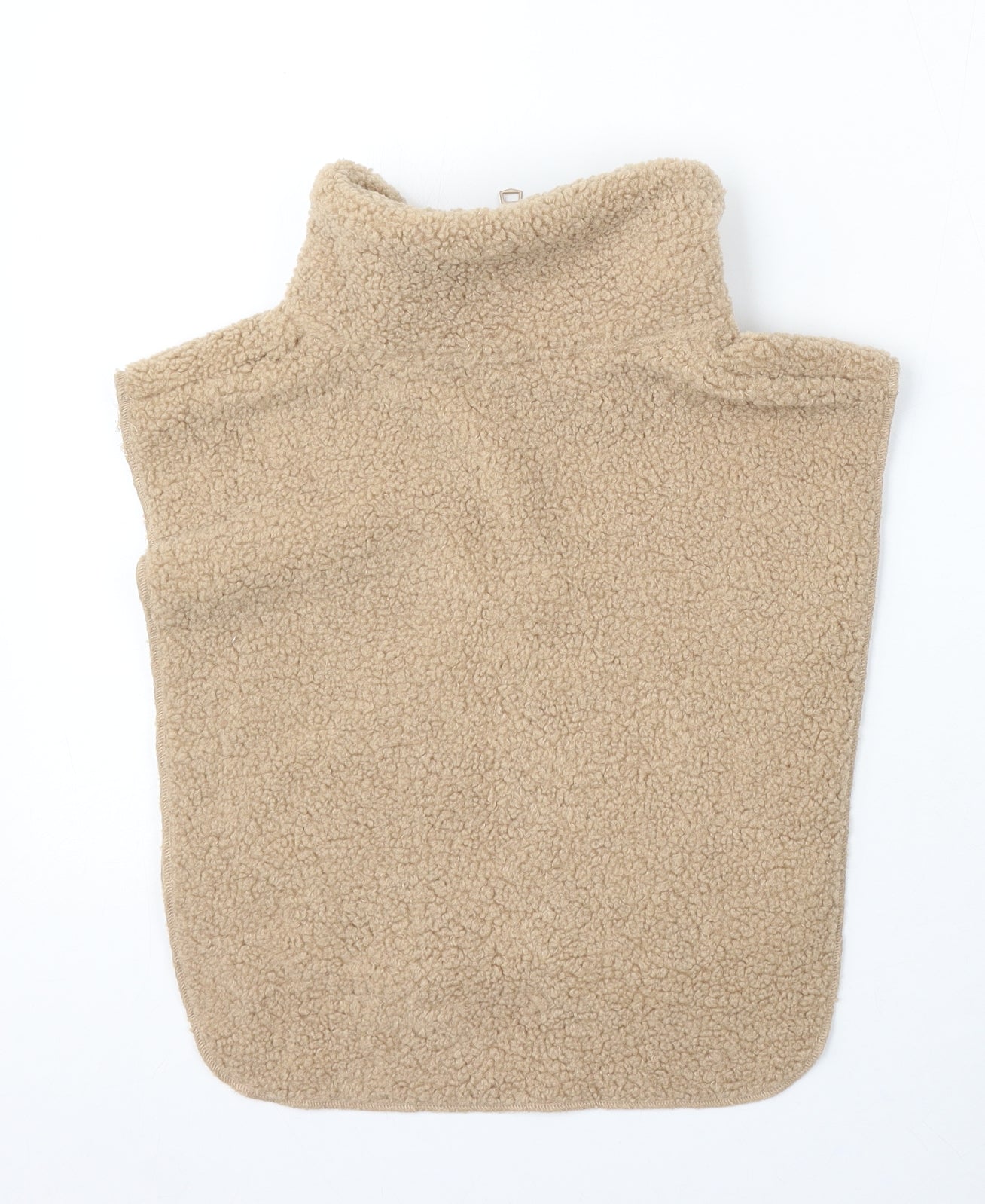 Primark Womens Beige Polyester Pullover Sweatshirt One Size Zip