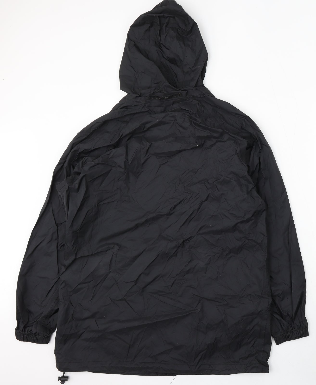 Regatta Mens Black Rain Coat Coat Size M Zip