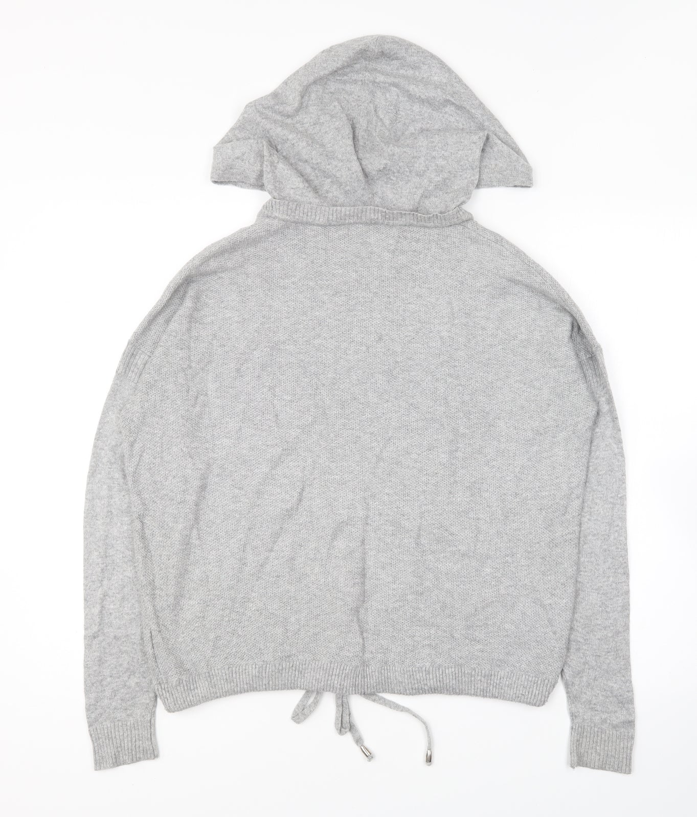 NEXT Womens Grey Polyester Pullover Hoodie Size 10 Pullover