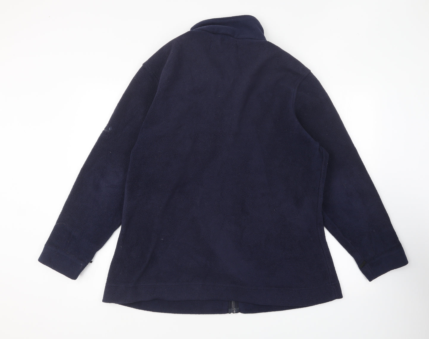 Regatta Womens Blue Polyester Full Zip Sweatshirt Size 16 Zip