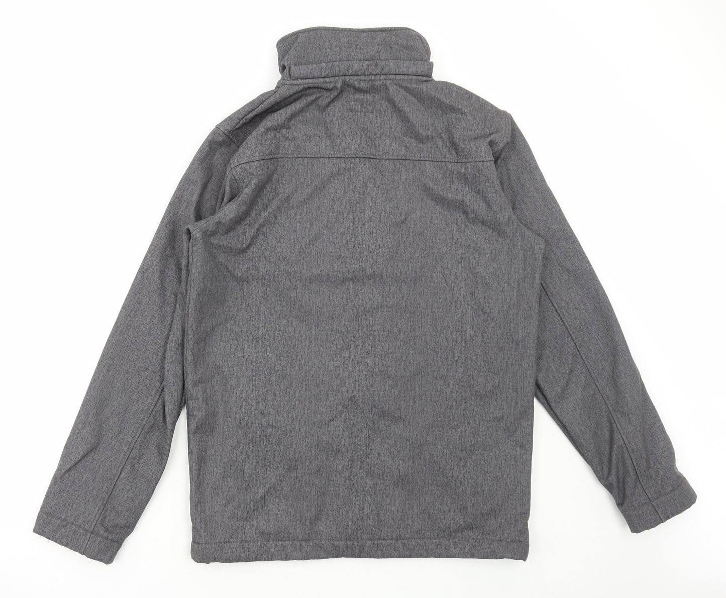 Dunnes Stores Mens Grey Windbreaker Coat Size S Zip