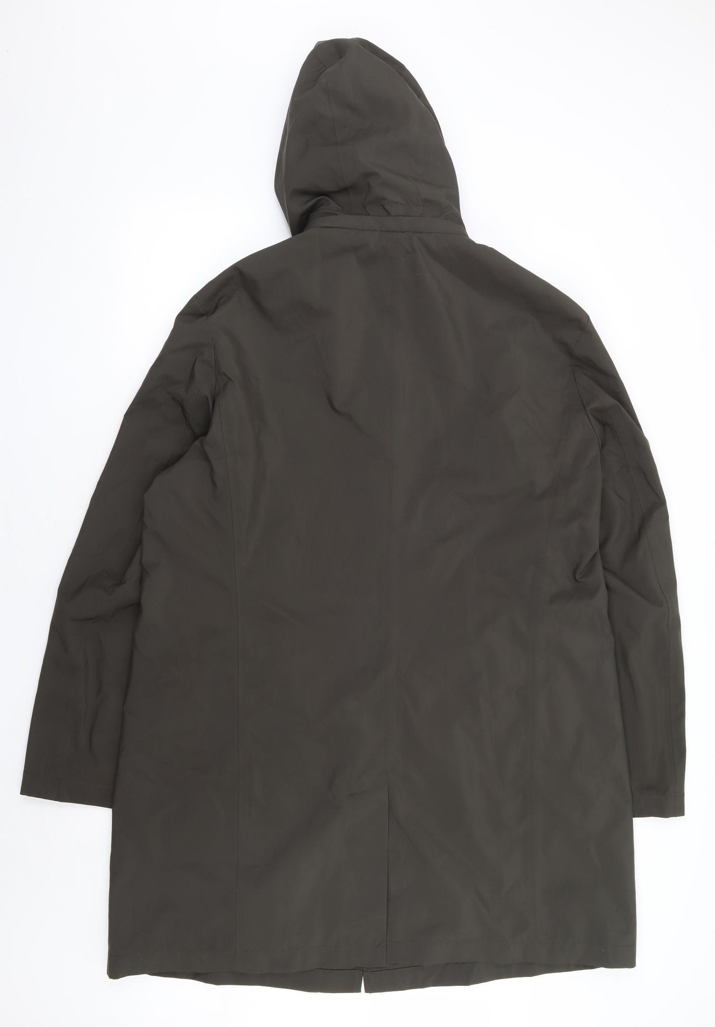 Guards London Mens Green Anorak Coat Size 46 Button