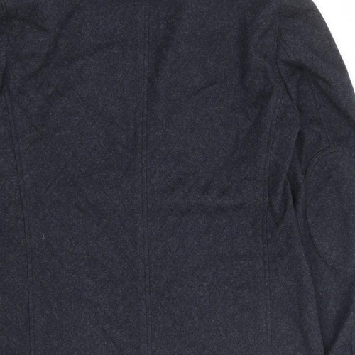 DC Mens Mens Black Polyester Jacket Suit Jacket Size 36