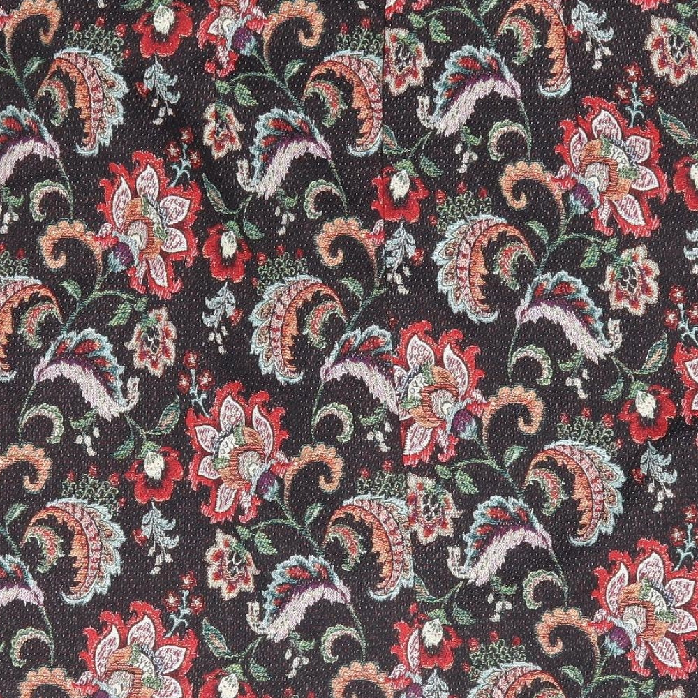 Papaya Womens Multicoloured Floral Polyester A-Line Skirt Size 12 Zip