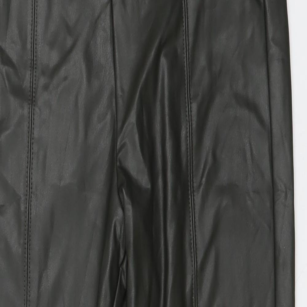 Marks and Spencer Womens Green Polyester Jegging Leggings Size 10 L26 in