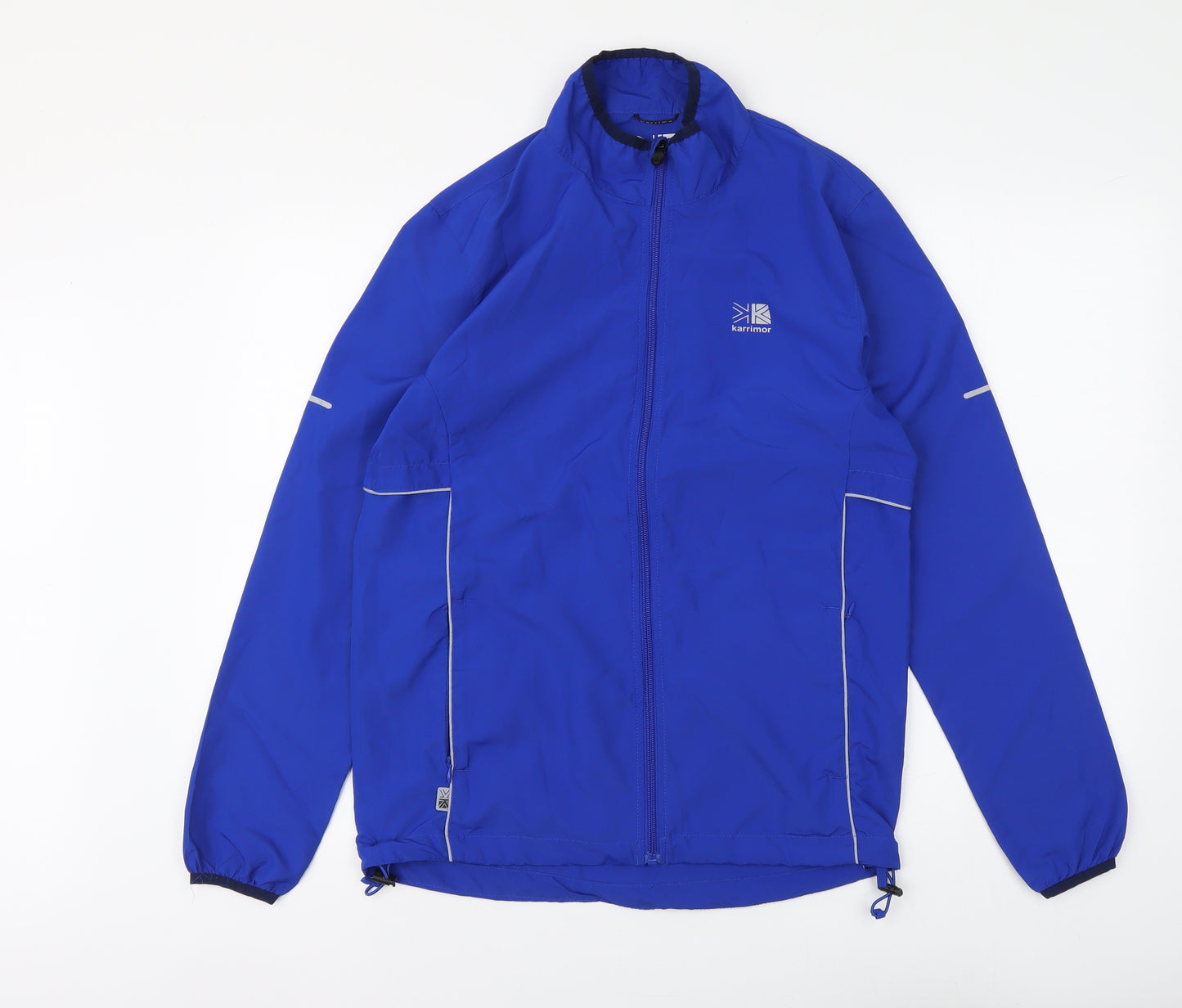 Karrimor Mens Blue Polyester Full Zip Hoodie Size S
