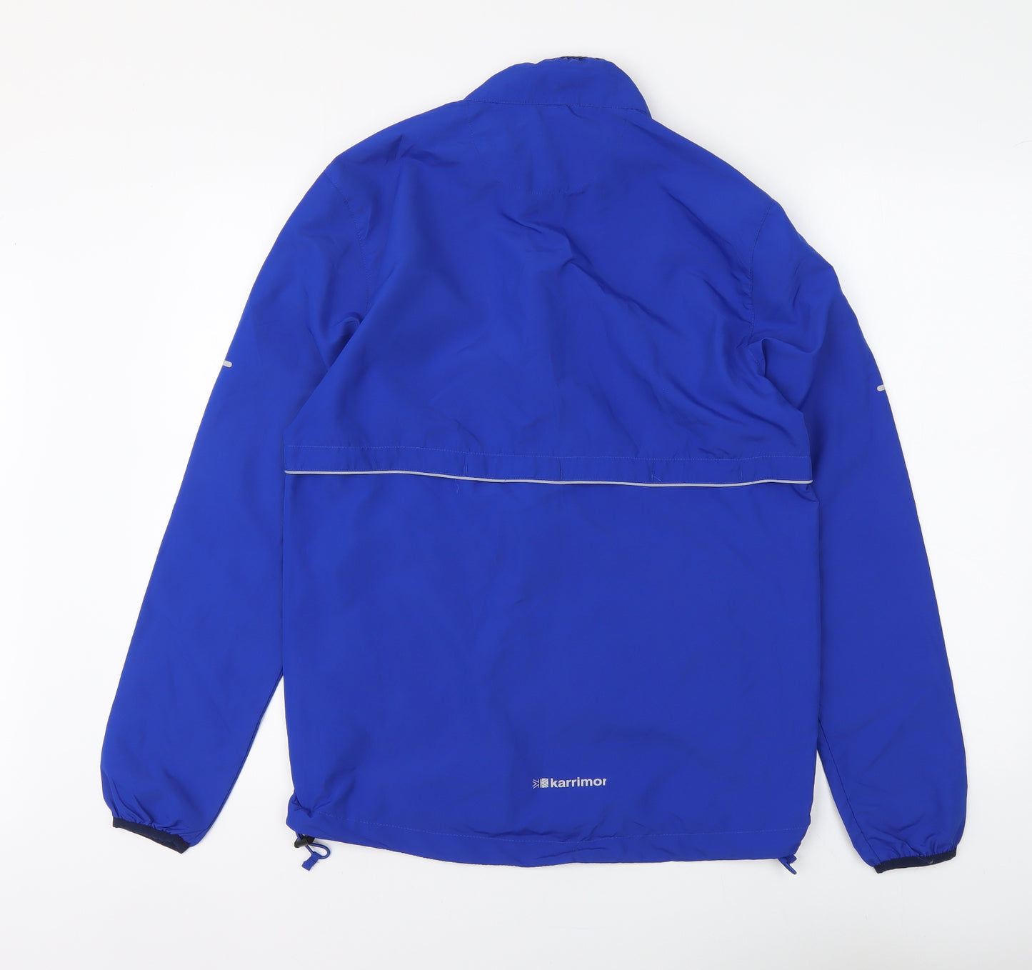 Karrimor Mens Blue Polyester Full Zip Hoodie Size S