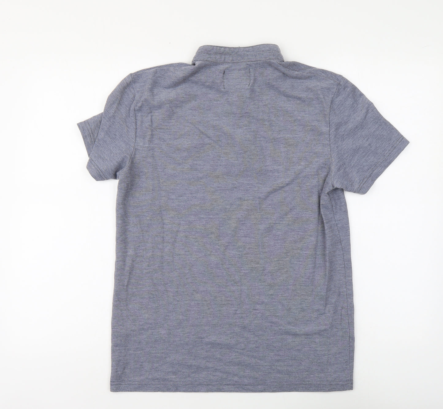 Burton Menswear Mens Green Cotton T-Shirt Size S Round Neck