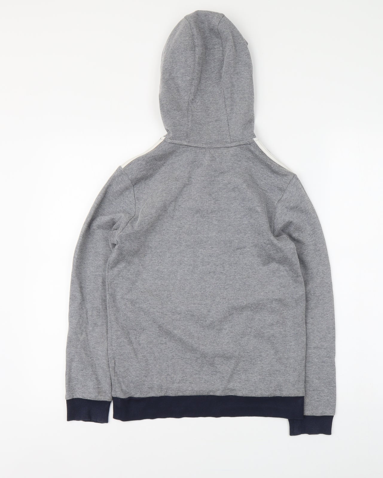 adidas Boys Green Polyester Pullover Hoodie Size 11-12 Years Pullover