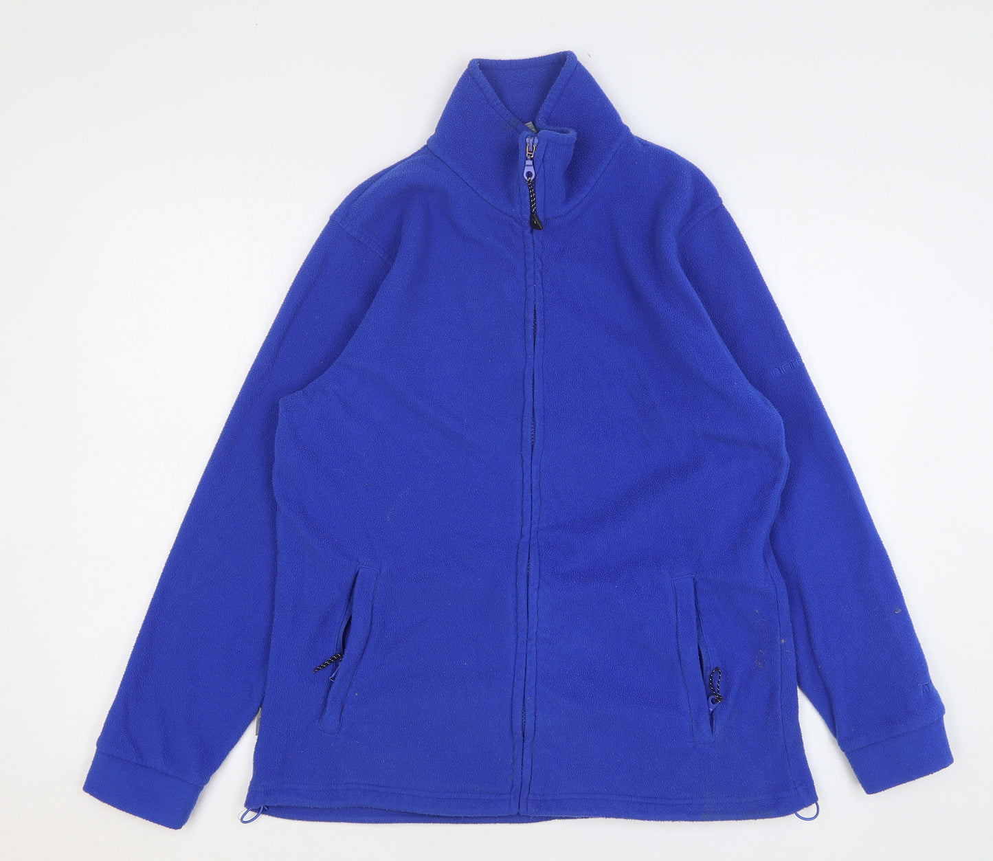Trespass Womens Blue Polyester Full Zip Sweatshirt Size 16 Zip