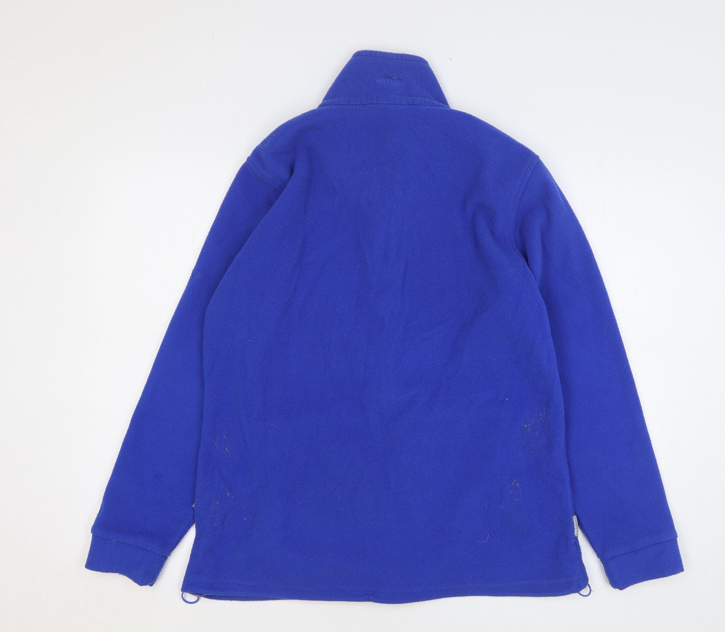 Trespass Womens Blue Polyester Full Zip Sweatshirt Size 16 Zip