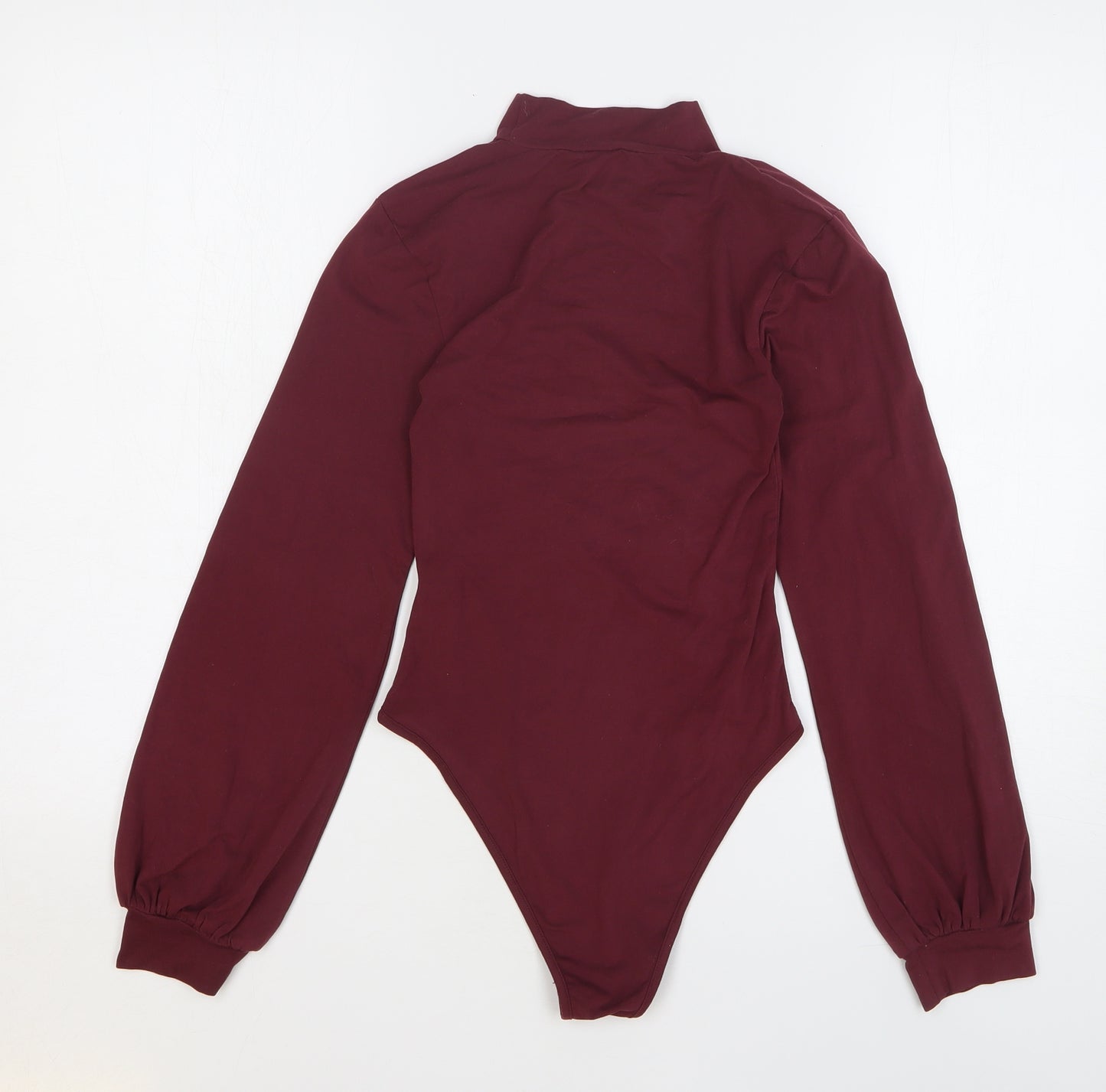 Primark Womens Purple Polyester Bodysuit One-Piece Size 6 Snap