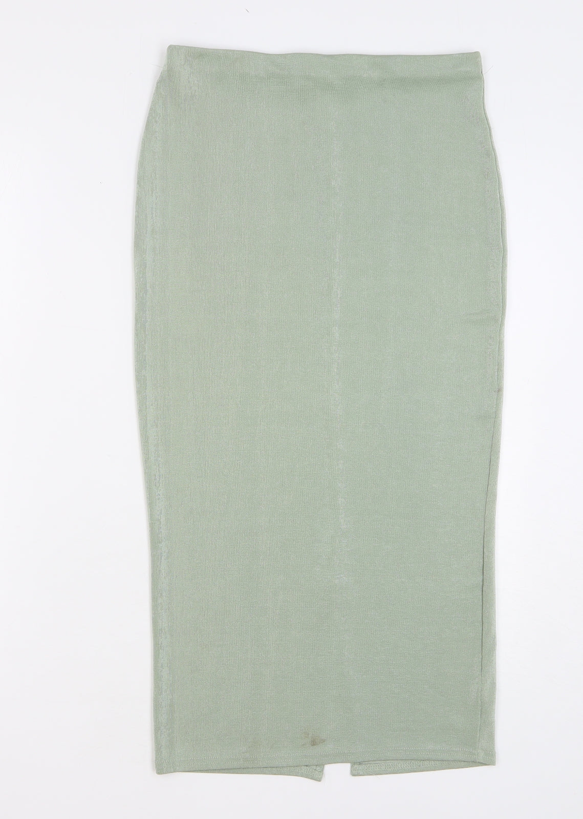 Missguided Womens Green Polyester Straight & Pencil Skirt Size 12