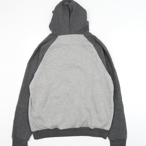 Liverpool FC Mens Grey Polyester Pullover Hoodie Size L - Liverpool Football Club