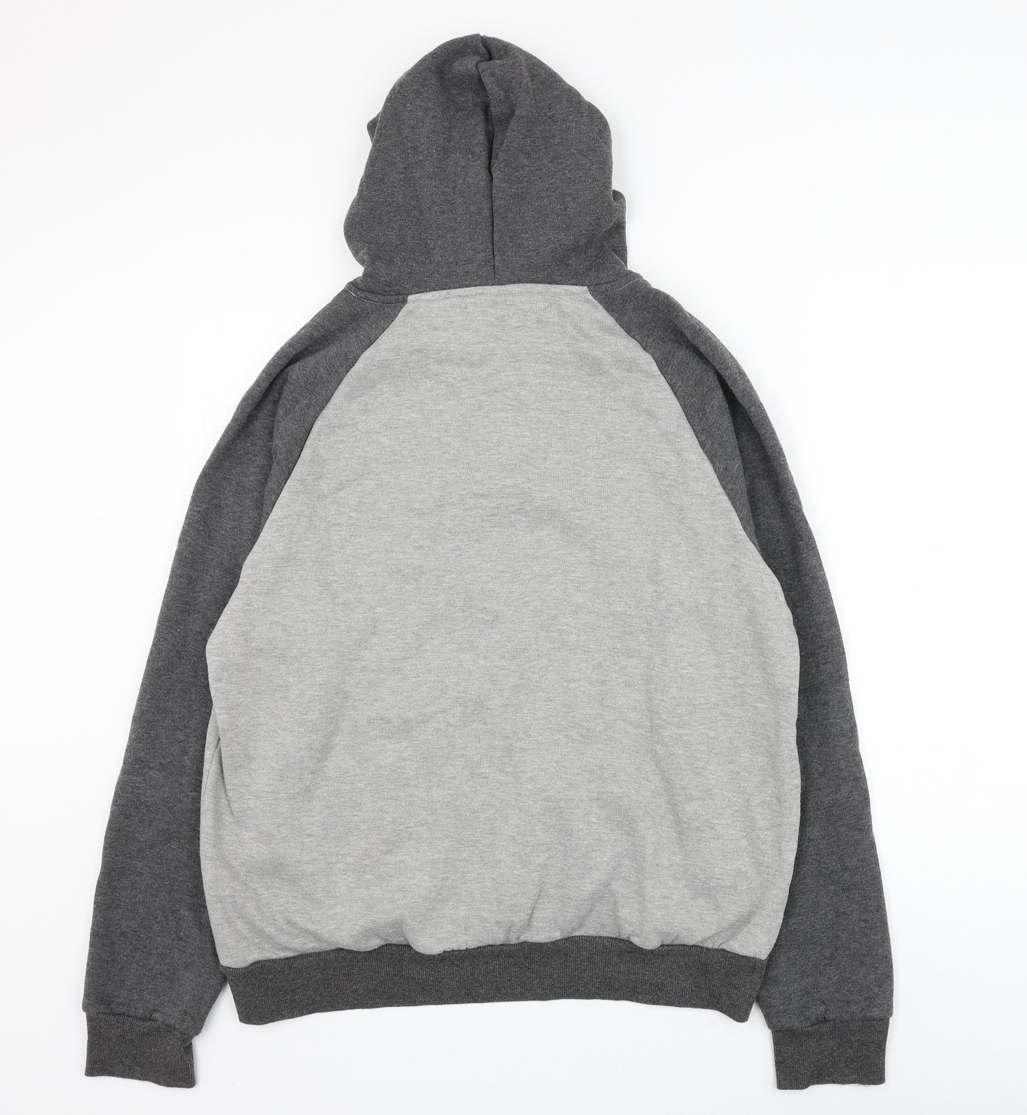 Liverpool FC Mens Grey Polyester Pullover Hoodie Size L - Liverpool Football Club