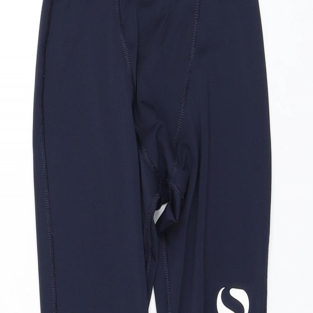 Sondico Boys Blue Polyester Jogger Trousers Size 7-8 Years Regular Pullover - Leggings