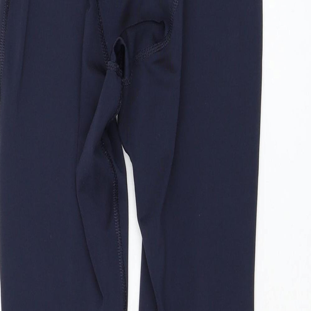 Sondico Boys Blue Polyester Jogger Trousers Size 7-8 Years Regular Pullover - Leggings
