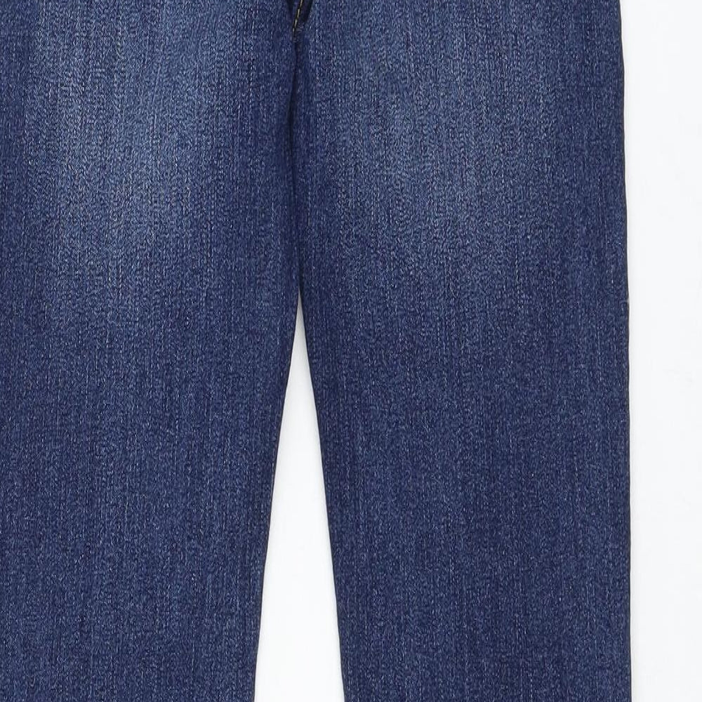 Signature by Levi Strauss & Co. Womens Blue Cotton Skinny Jeans Size 28 in L28 in Regular Zip