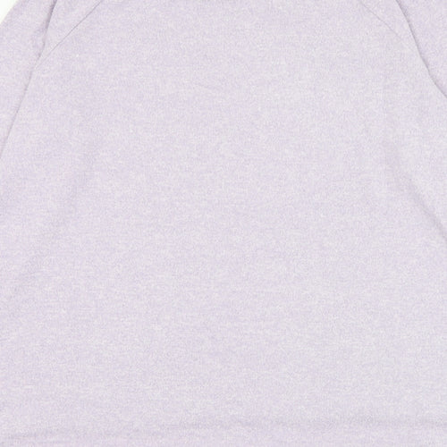 Primark Womens Purple Round Neck Polyester Pullover Jumper Size 12