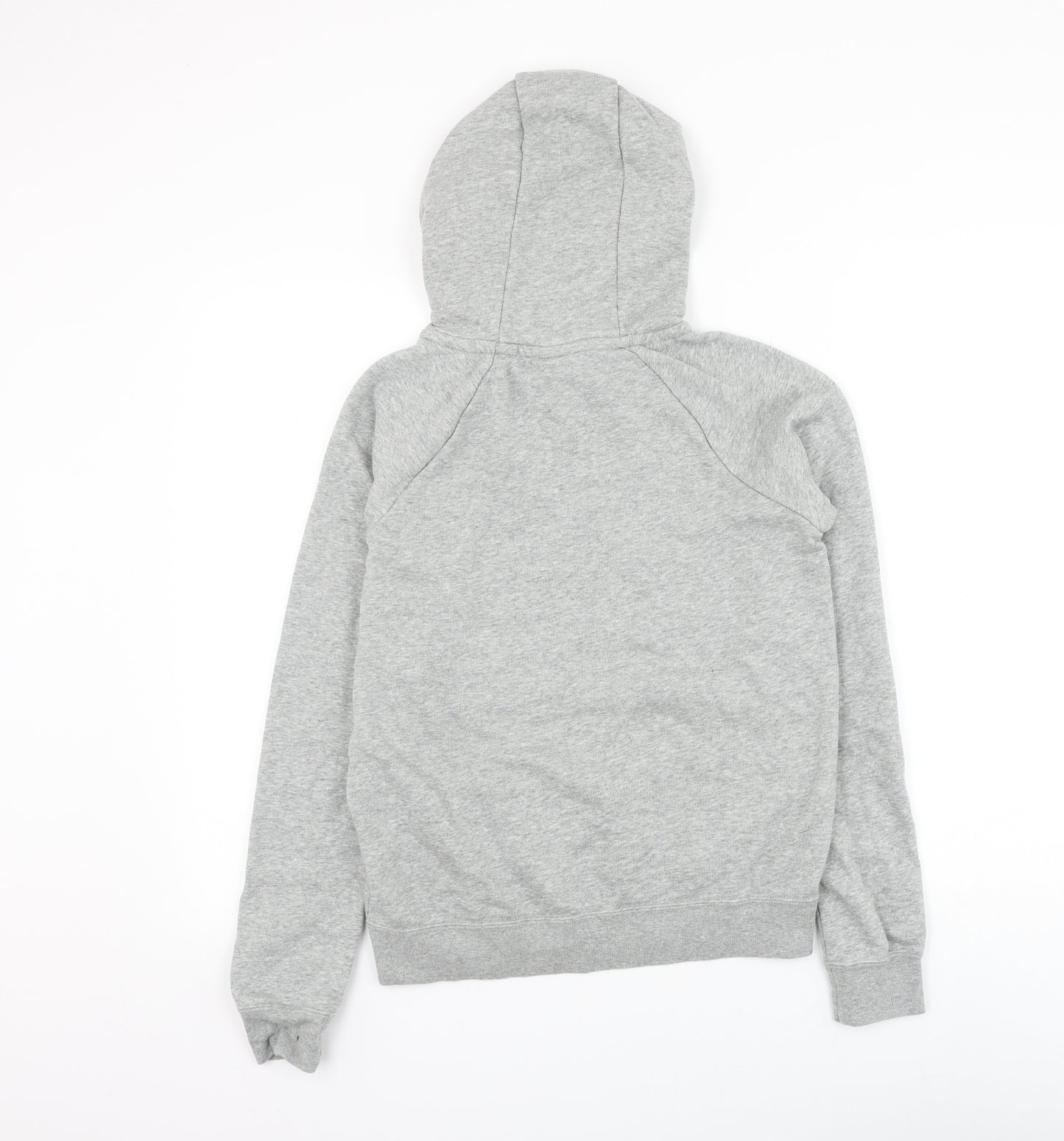 Nike Mens Grey Cotton Pullover Hoodie Size XS