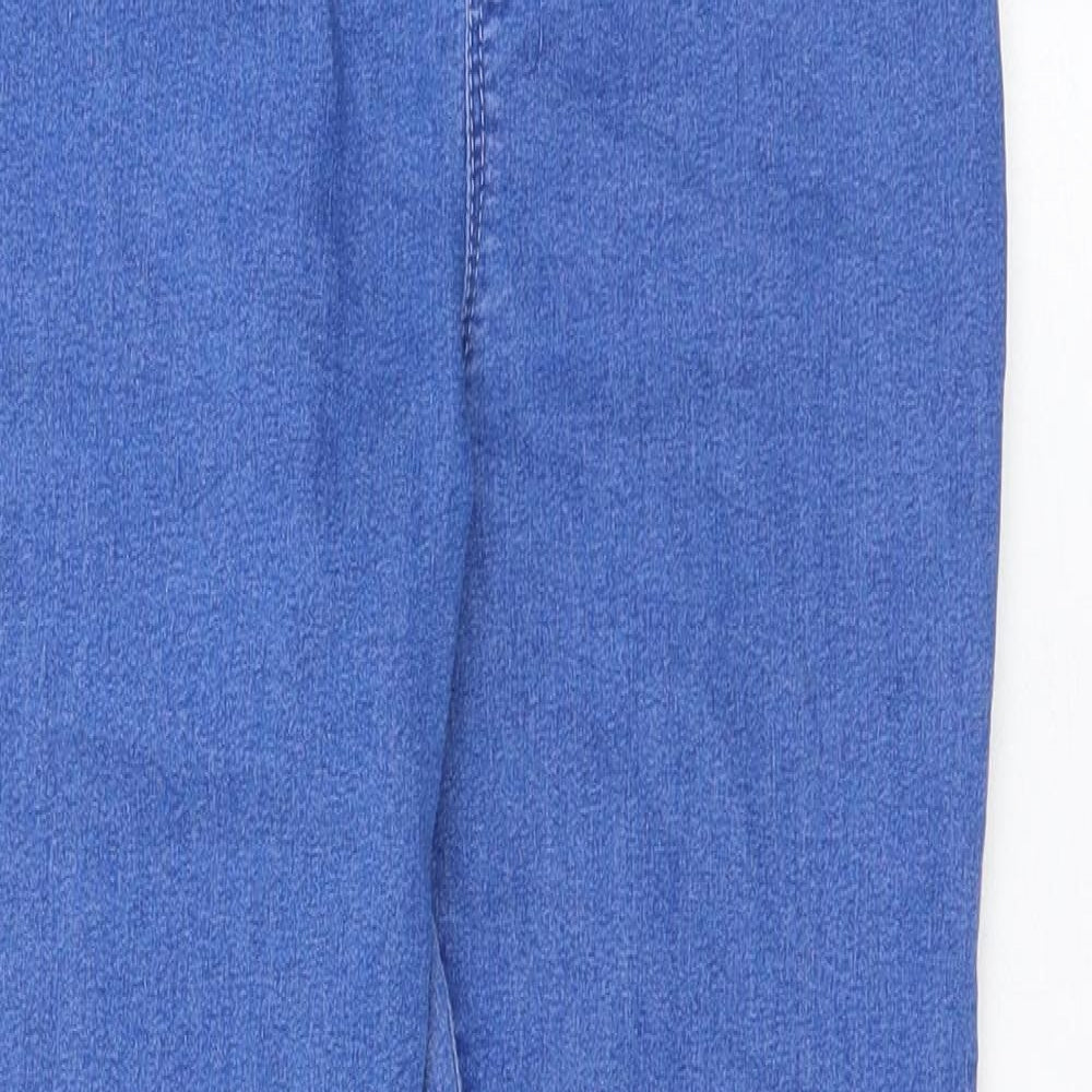 F&F Girls Blue Cotton Jegging Jeans Size 11-12 Years Regular