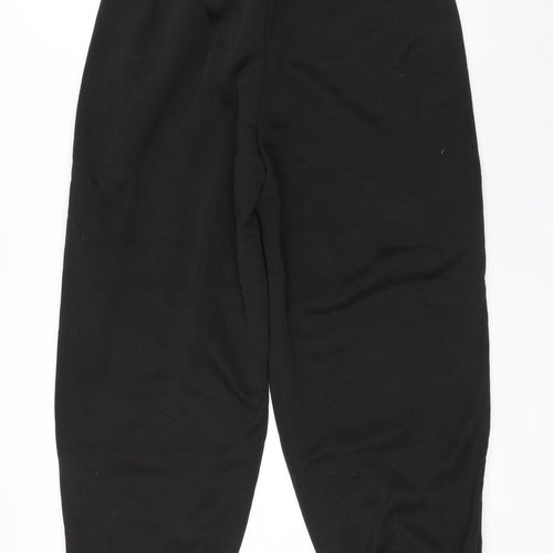SheIn Womens Black Polyester Jogger Trousers Size XL L27 in Regular