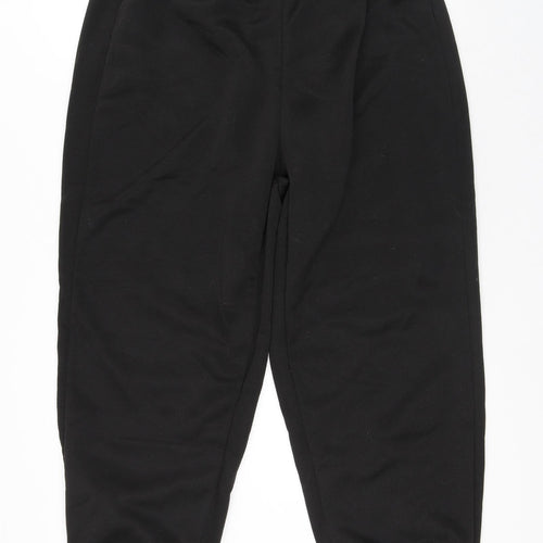 SheIn Womens Black Polyester Jogger Trousers Size XL L27 in Regular