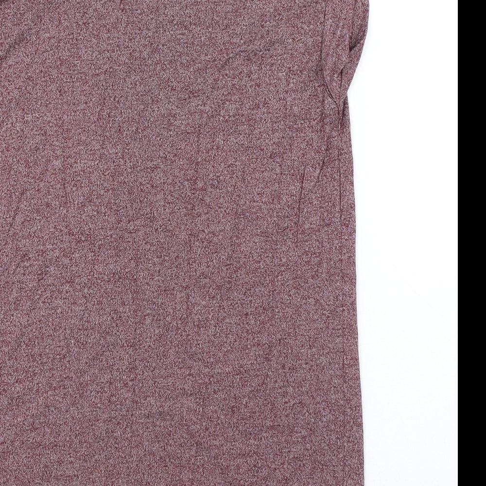 Harry Potter Womens Red Viscose Basic T-Shirt Size 6 Round Neck - Harry Potter