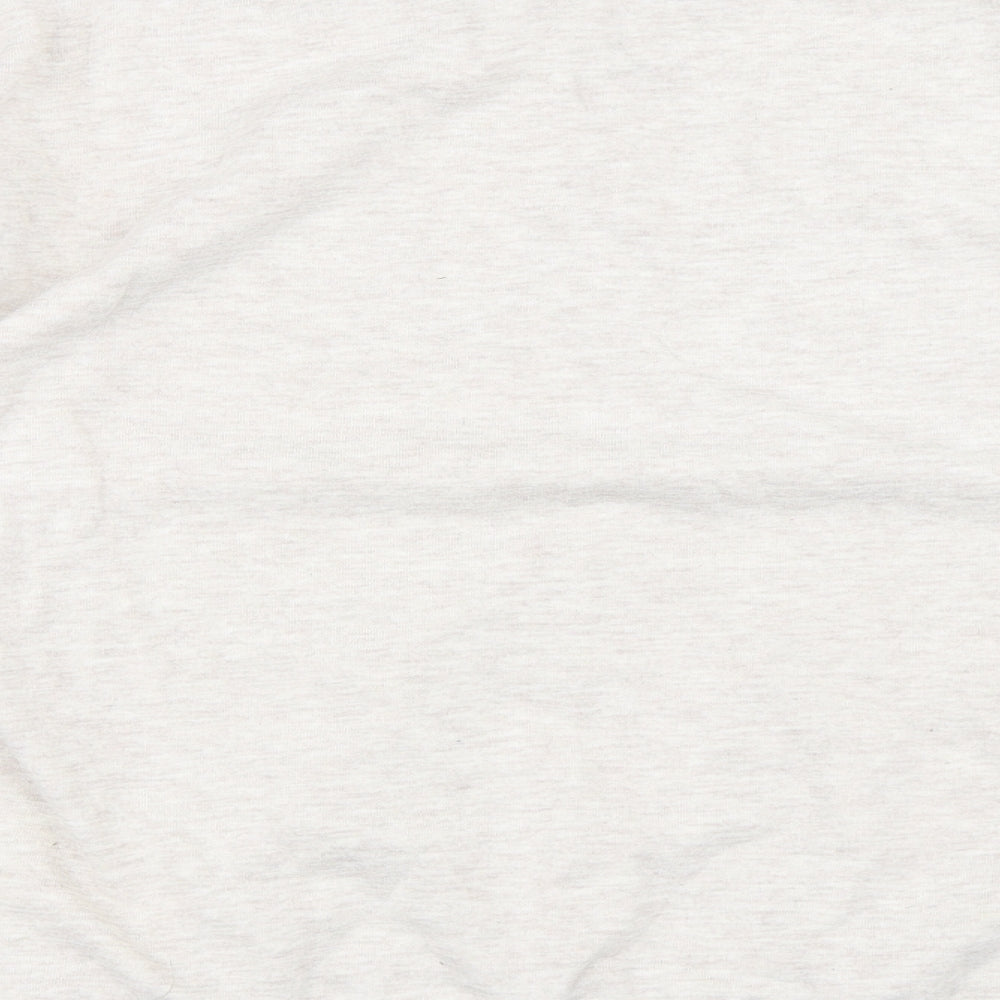 George Womens White Cotton Pullover Sweatshirt Size M - Mickey Mouse