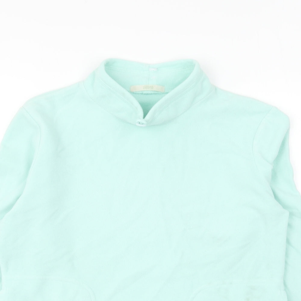 Marks and Spencer Womens Green Polyester Pullover Sweatshirt Size 12 Pullover