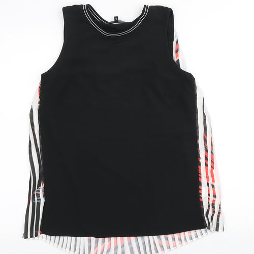 NEXT Womens Multicoloured Polyester Basic Tank Size 6 Scoop Neck