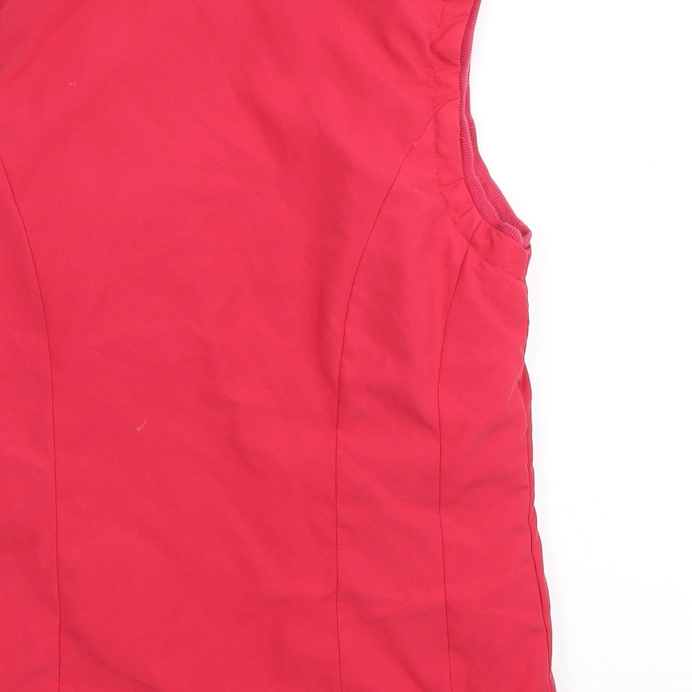 Lyle & Scott Womens Pink Gilet Jacket Size S