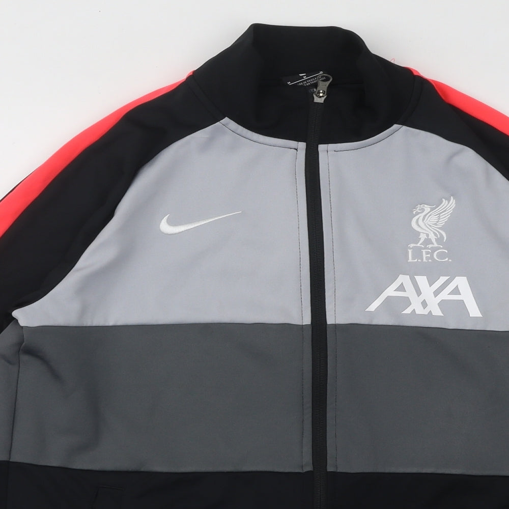 Nike Mens Multicoloured Polyester Full Zip Sweatshirt Size M - Liverpool FC