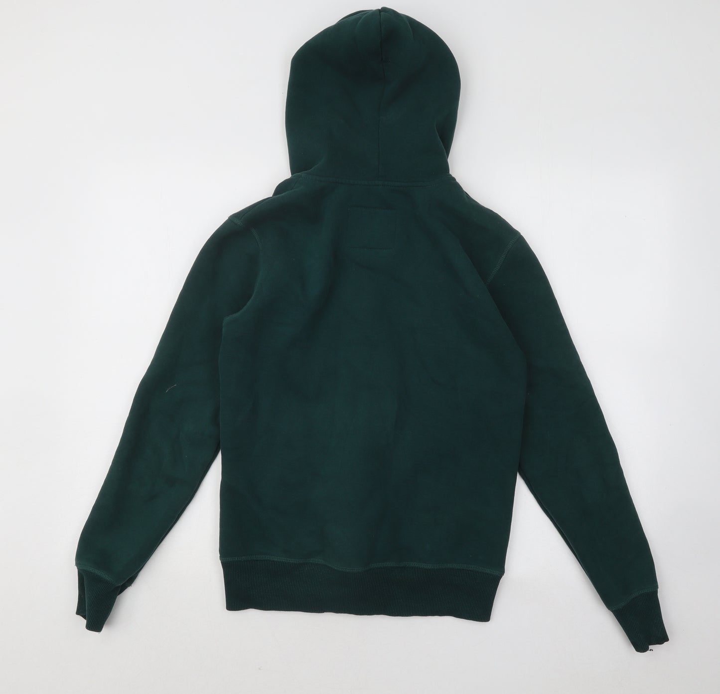 Abercrombie & Fitch Womens Green Cotton Full Zip Hoodie Size M Zip