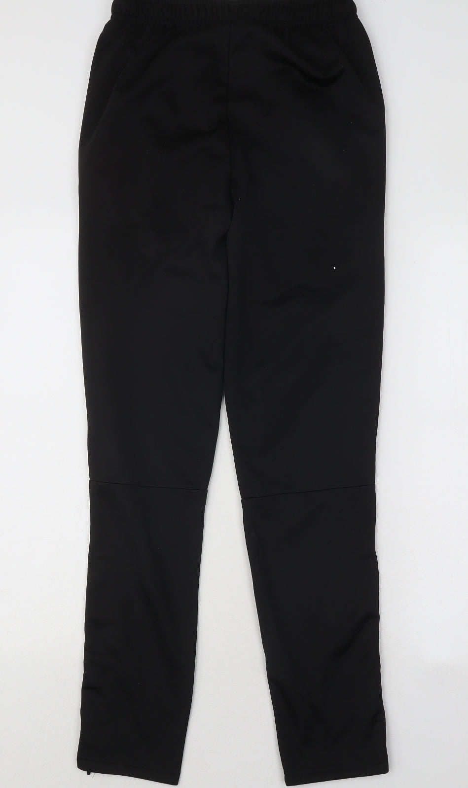 PUMA Mens Black Polyester Jogger Trousers Size S L29 in Regular Drawstring