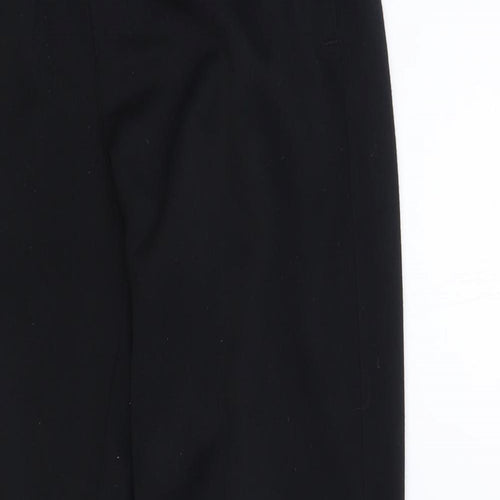 Canterbury Boys Black Cotton Jogger Trousers Size 12 Years Regular Drawstring