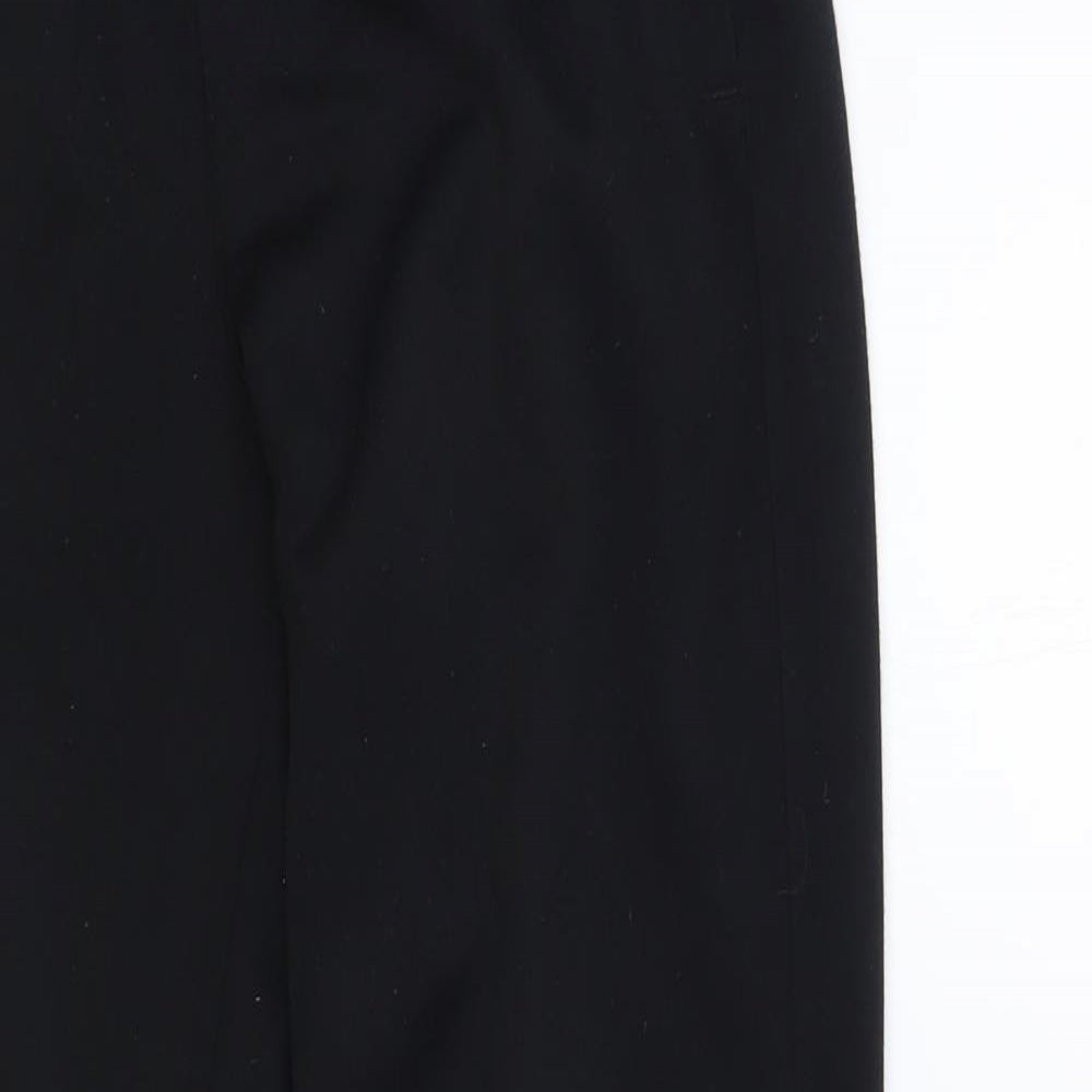 Canterbury Boys Black Cotton Jogger Trousers Size 12 Years Regular Drawstring
