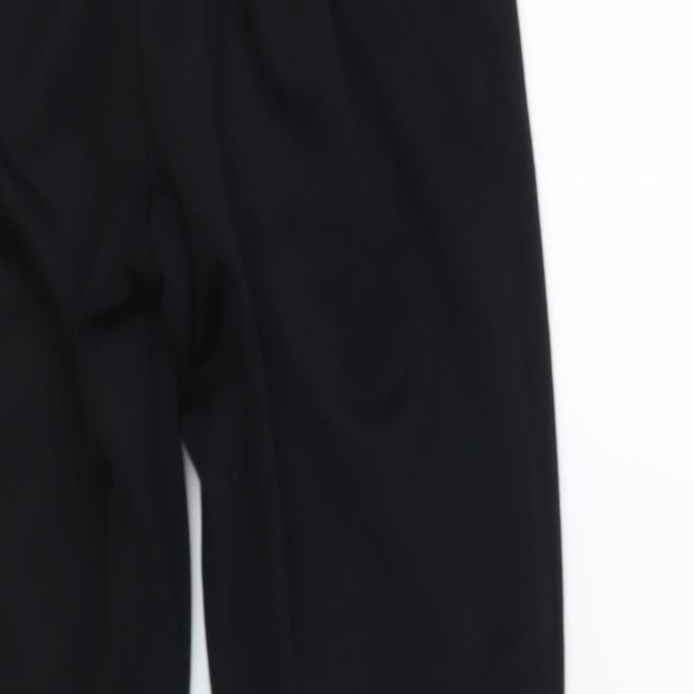 Canterbury Boys Black Cotton Jogger Trousers Size 12 Years Regular Drawstring