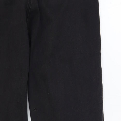 Denim Co. Womens Black Cotton Skinny Jeans Size 10 L30 in Regular Button