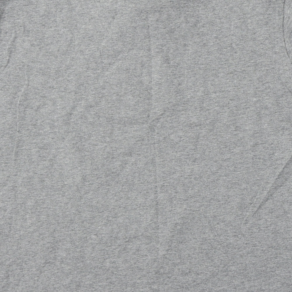 George Womens Grey Cotton Basic T-Shirt Size M Round Neck - The Muppets Animal