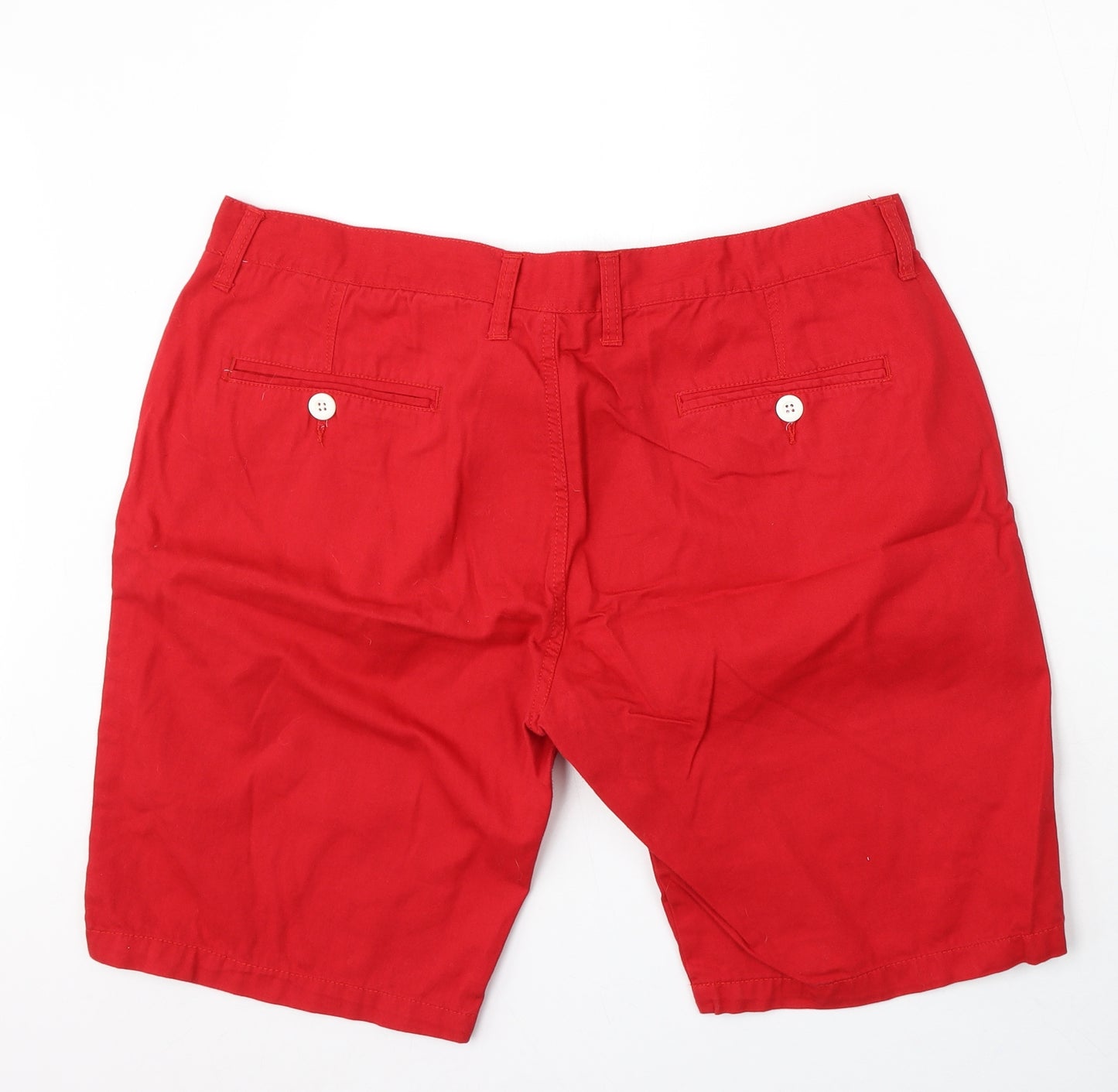 AFS Ultimate Mens Red Cotton Chino Shorts Size 40 L12 in Regular Button