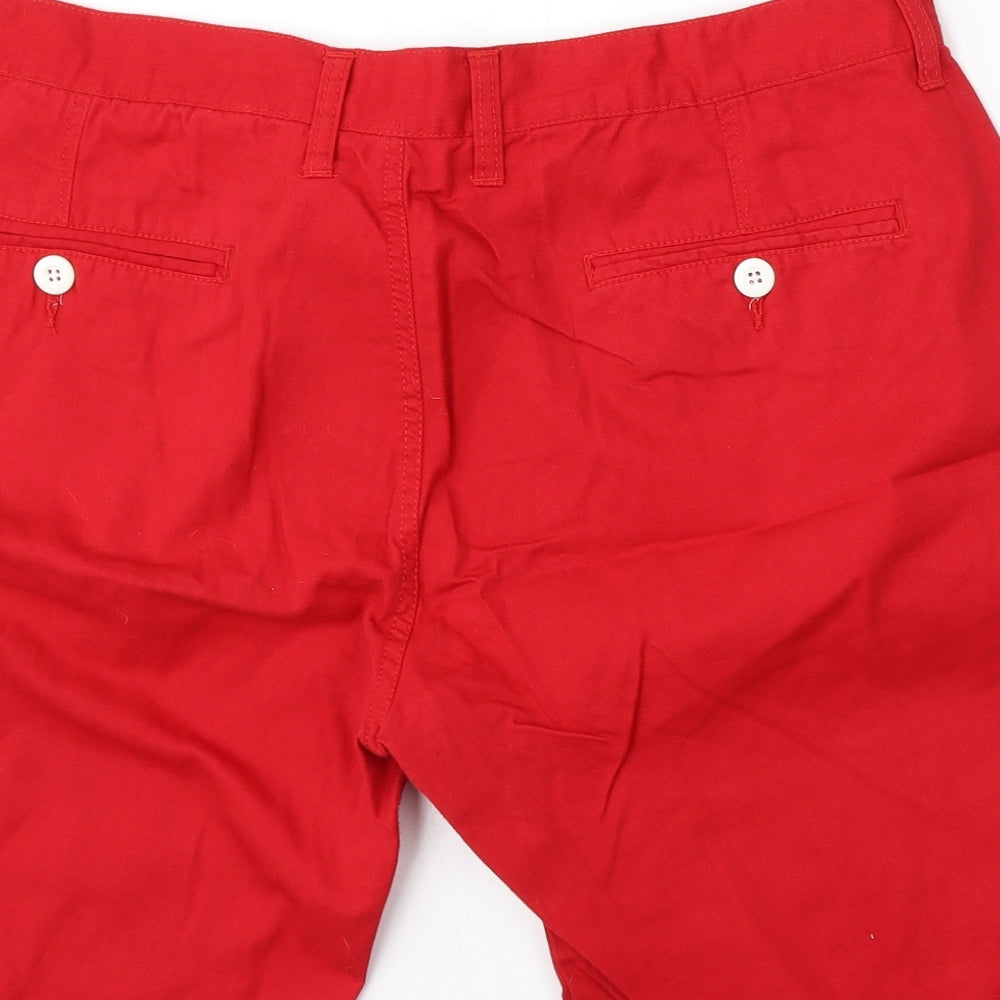 AFS Ultimate Mens Red Cotton Chino Shorts Size 40 L12 in Regular Button