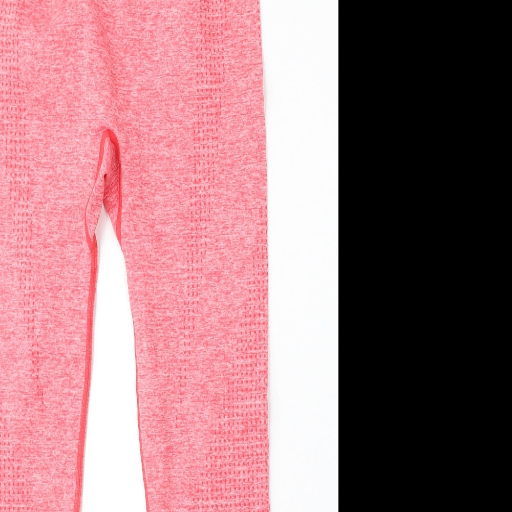 Preworn Womens Pink Polyamide Jogger Leggings Size M L26 in Regular