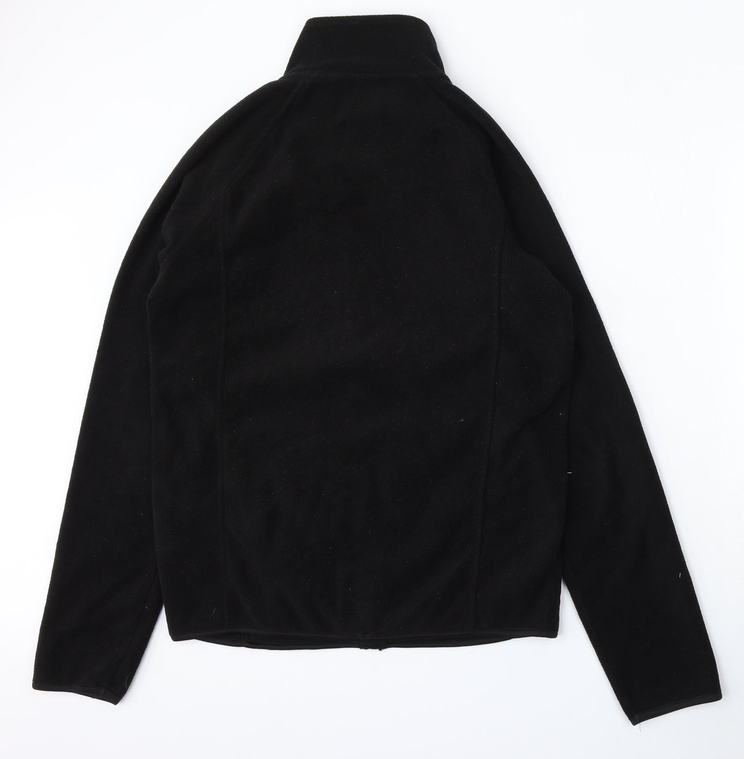 Cedar Wood State Mens Black Polyester Full Zip Sweatshirt Size M