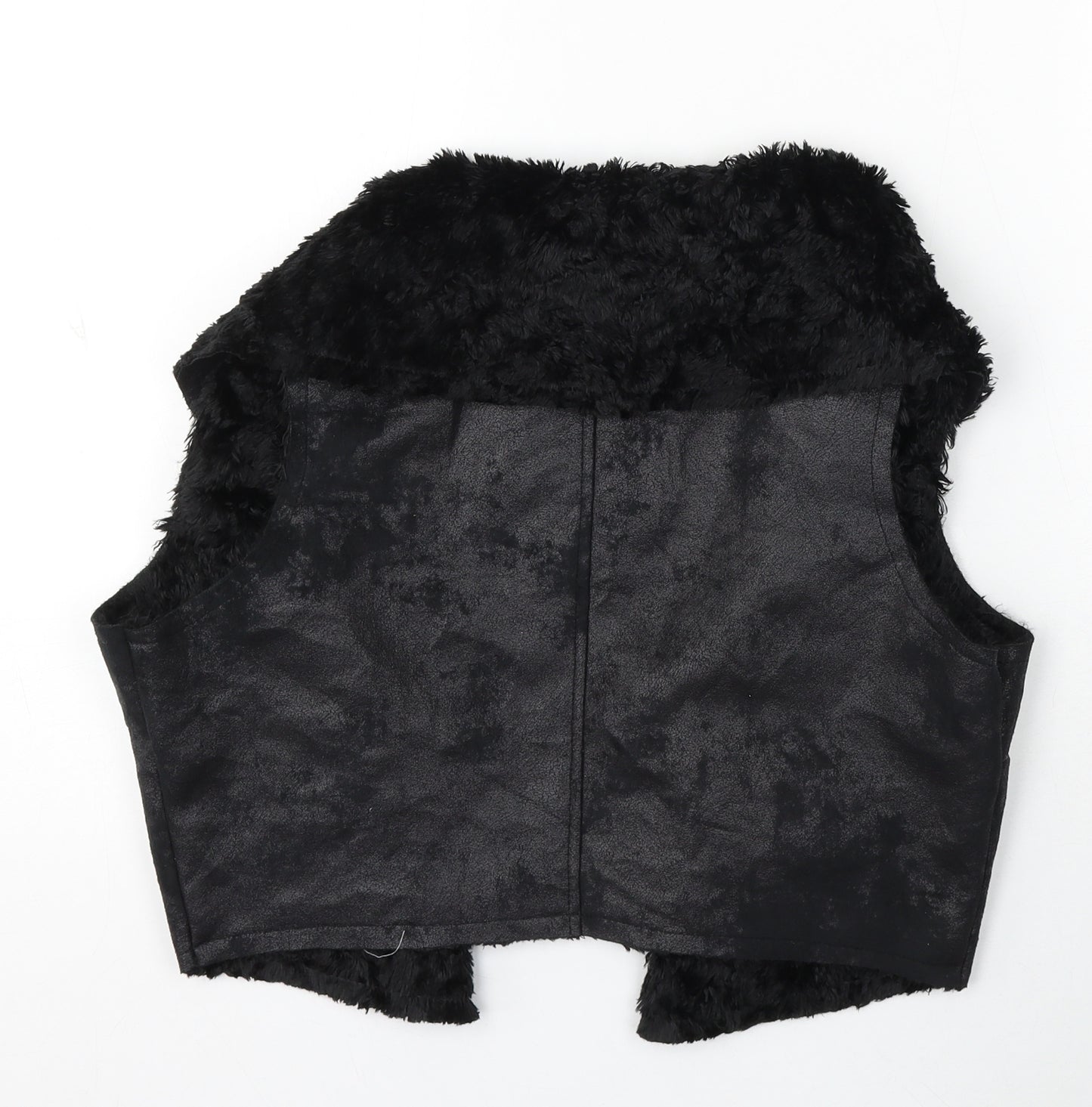 George Womens Black Gilet Jacket Size 14